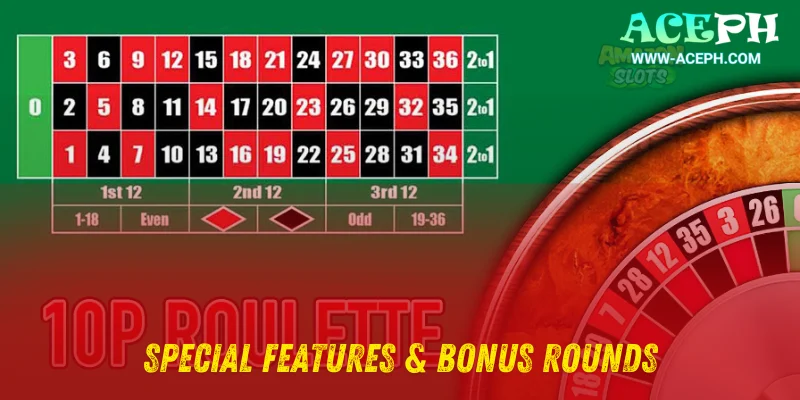 Special Features & Bonus Rounds